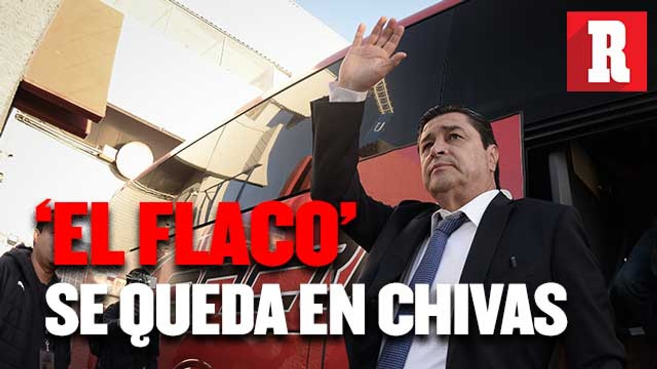 Amaury Vergara dio su aprobación para que el Flaco siga en Chivas