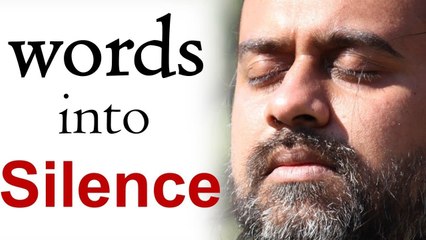 The mark of a good word is that it takes one to silence || Acharya Prashant (2014)