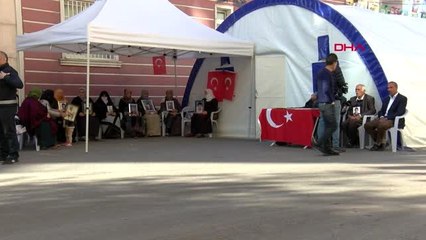 Diyarbakır hdp önündeki eylemde 72'nci gün