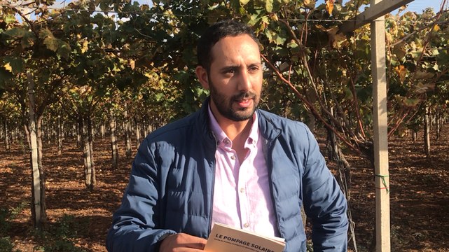 Un moteur à air comprimé pour arroser la vigne