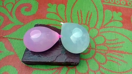 EXPERIMENT BALLOON VS AXE//OM EXPERIMENT