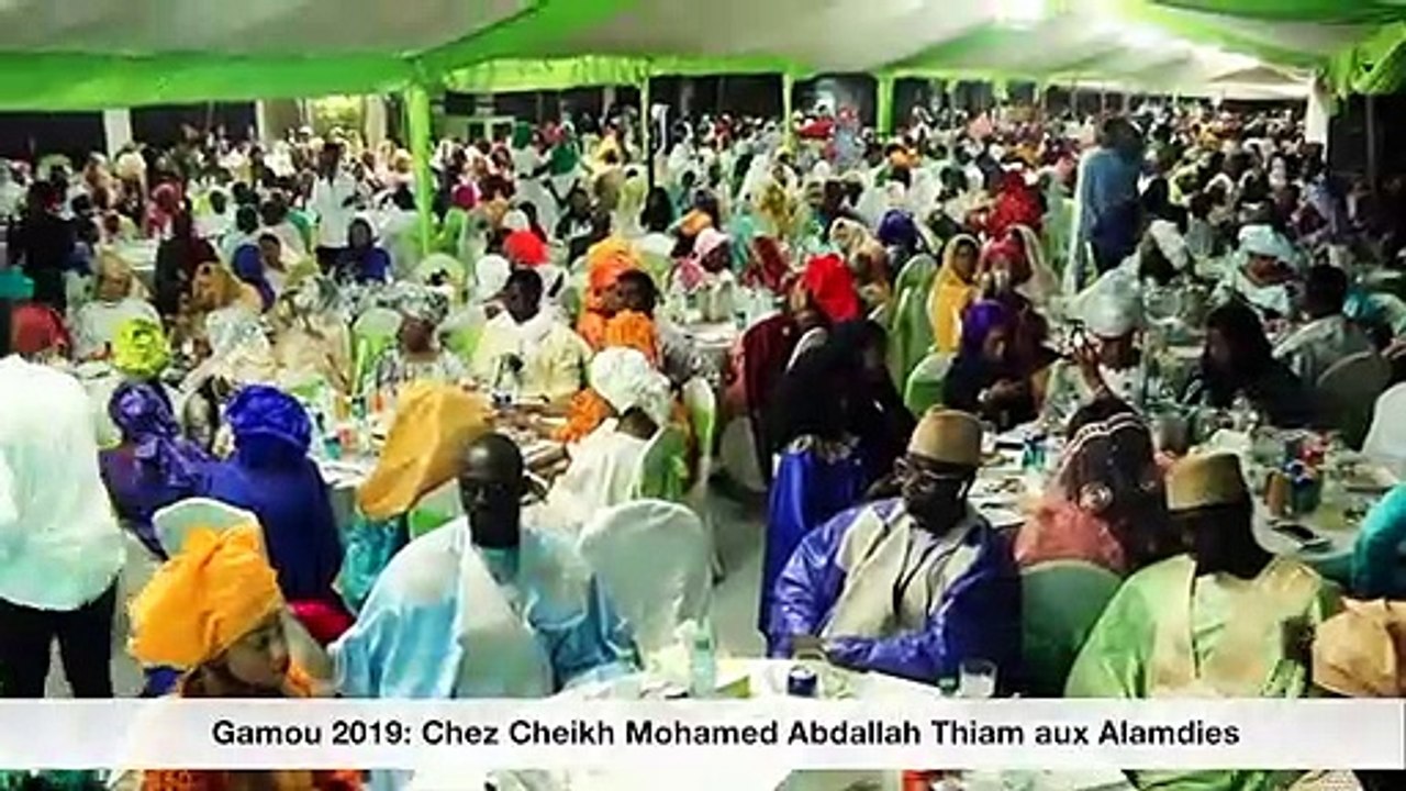 Gamou chez Cheikh mohamed  Abdallah Thiam
