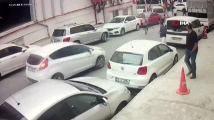 Bankayı soydu, vatandaşın çelmesiyle yakalandı