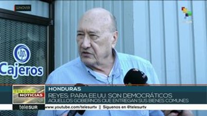 Hondureños también se pronuncian contra golpe de Estado en Bolivia