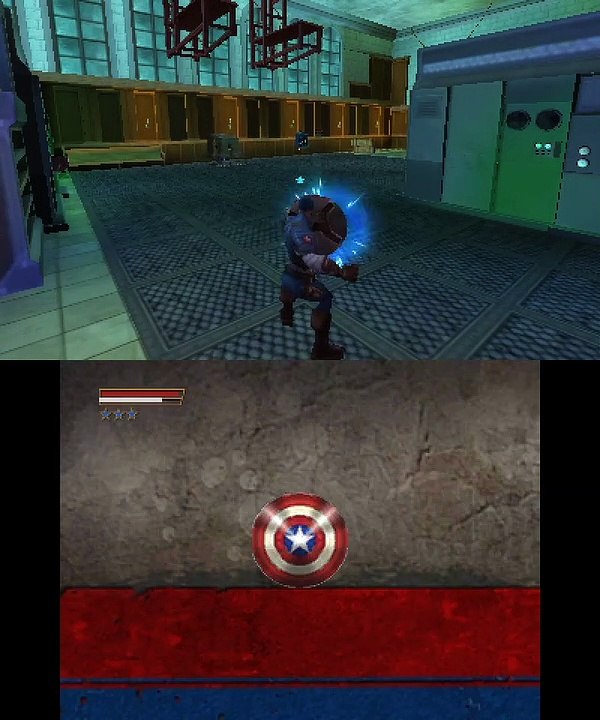 Captain America Super Soldier (3DS) Walkthrought Level 3 - High Voltage