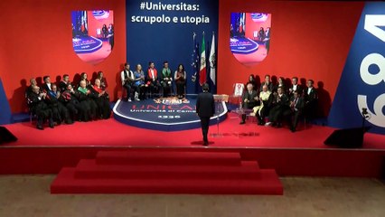 Conte all'inaugurazione dell'anno accademico dell'Università di Camerino (13.11.19)
