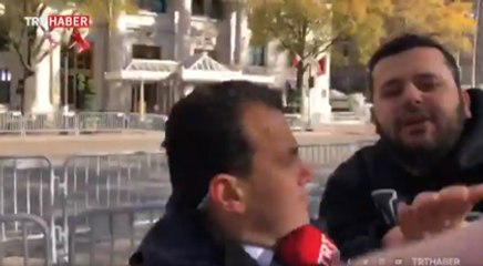 ABD’de TRT Haber muhabirine saldırı