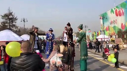 Kazakistan'da Nevruz Bayramı Kutlamaları