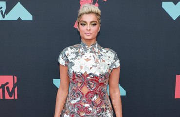 Bebe Rexha inspired by 90s fashion