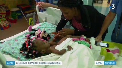 Rhône : Bissie et Eyenga, deux sœurs siamoises opérées à l'hôpital femme mère enfant de Bron