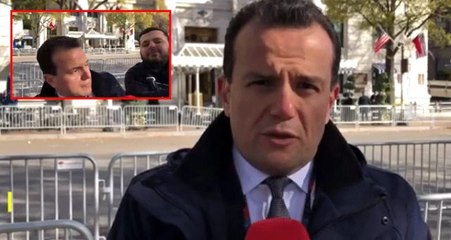 ABD'de PKK yandaşları TRT muhabirine saldırdı