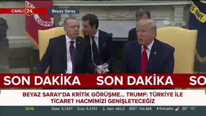 Erdoğan-Trump görüşmesi