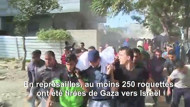 Frappes israéliennes, roquettes palestiniennes: la spirale de la violence est de retour