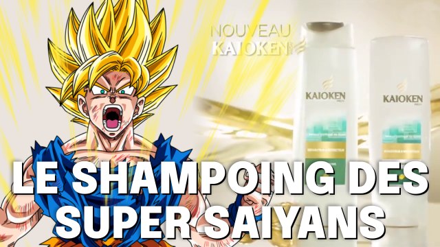 DRAGON BALL SUPER : Kaioken Pro-V, le shampoing des Saiyens