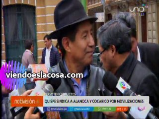 Diputado Quispe apunta a Wilma Alanoca por disturbios en El Alto