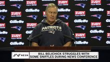 Bill Belichick Struggles With Some Sniffles During Press Conference