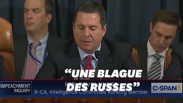 Cet élu républicain lance les auditions sur la destitution en parlant de photos de Trump nu