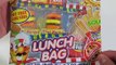 e.Frutti Lunch Bag Gummi Candy with Cheeseburger, Pizza, and Hot Dog Shapes-