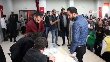 Terör mağdurları için yapılan evlerin kurası çekildi