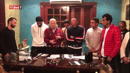 مرتضى منصور يعقد جلسة صلح بين جنش ومصور المصرى اليوم