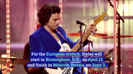 Harry Styles Announces 'Love on Tour'