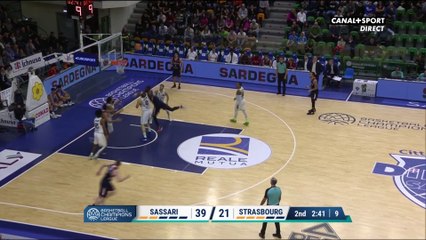 Insolite : le panier "miracle" de Jerai Grant (Strasbourg)