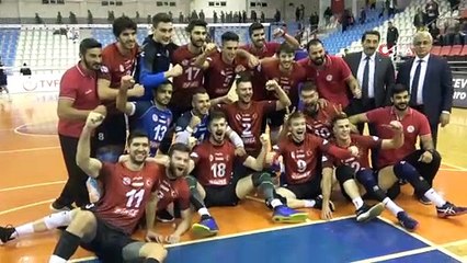 Challenge Kupası’nda Tokat Belediye Plevnespor, Kazincbarcika’ya set vermedi
