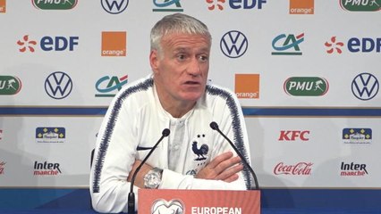 Bleus - Contre la Moldavie, Deschamps ne sait pas à quoi s'attendre