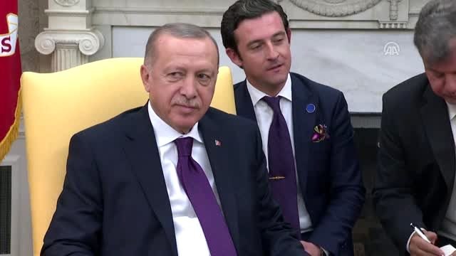 Erdoğan: Ferhat Abdi Şahin (Mazlum Kobani), Apo denilen bölücü terör örgütü başının aslında manevi...