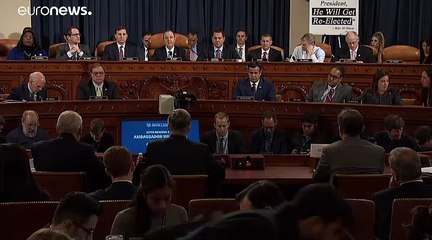 دبلوماسيان كبيران يوجهان أسهمهما إلى ترامب في أولى جلسات التحقيق العلنية