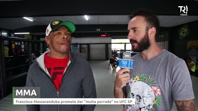 Francisco Massaranduba promete dar muita porrada no UFC SP