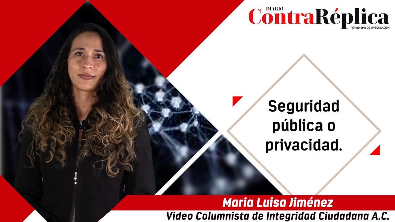 Seguridad pública o privacidad.