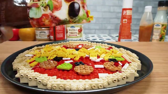 Comment faire une pizza... façon LEGO