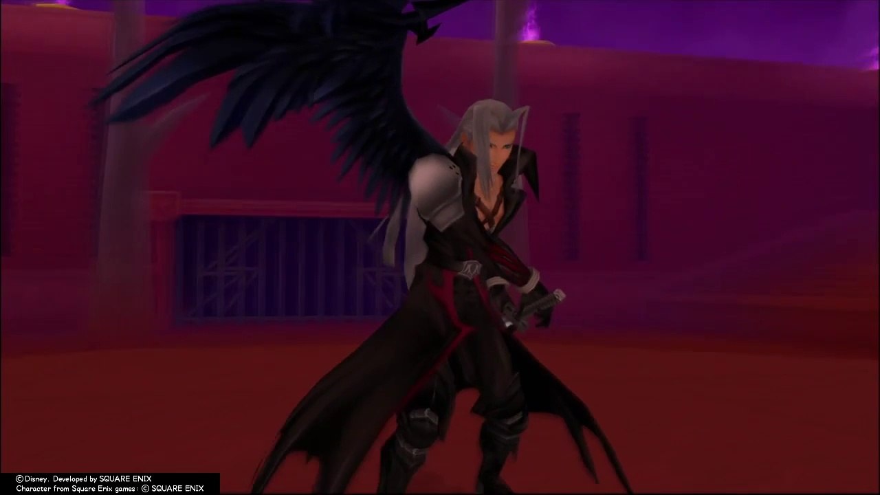 KINGDOM HEARTS Final Mix 1.5 - Sephiroth - Proud Mode (Plus extra Cutscene)