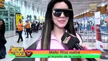 VIDEO | Mafer Ríos se fue de viaje ¿Se va del Ecuador?