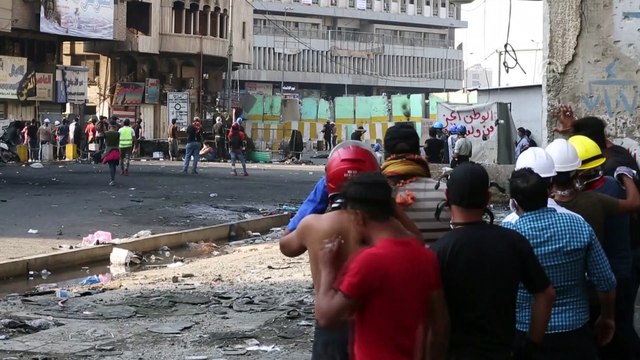 Irak'ta hükümet karşıtı gösteriler sürüyor - BAĞDAT