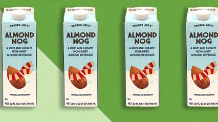 Trader Joe's Almond Nog Is Our New Favorite Holiday Treat