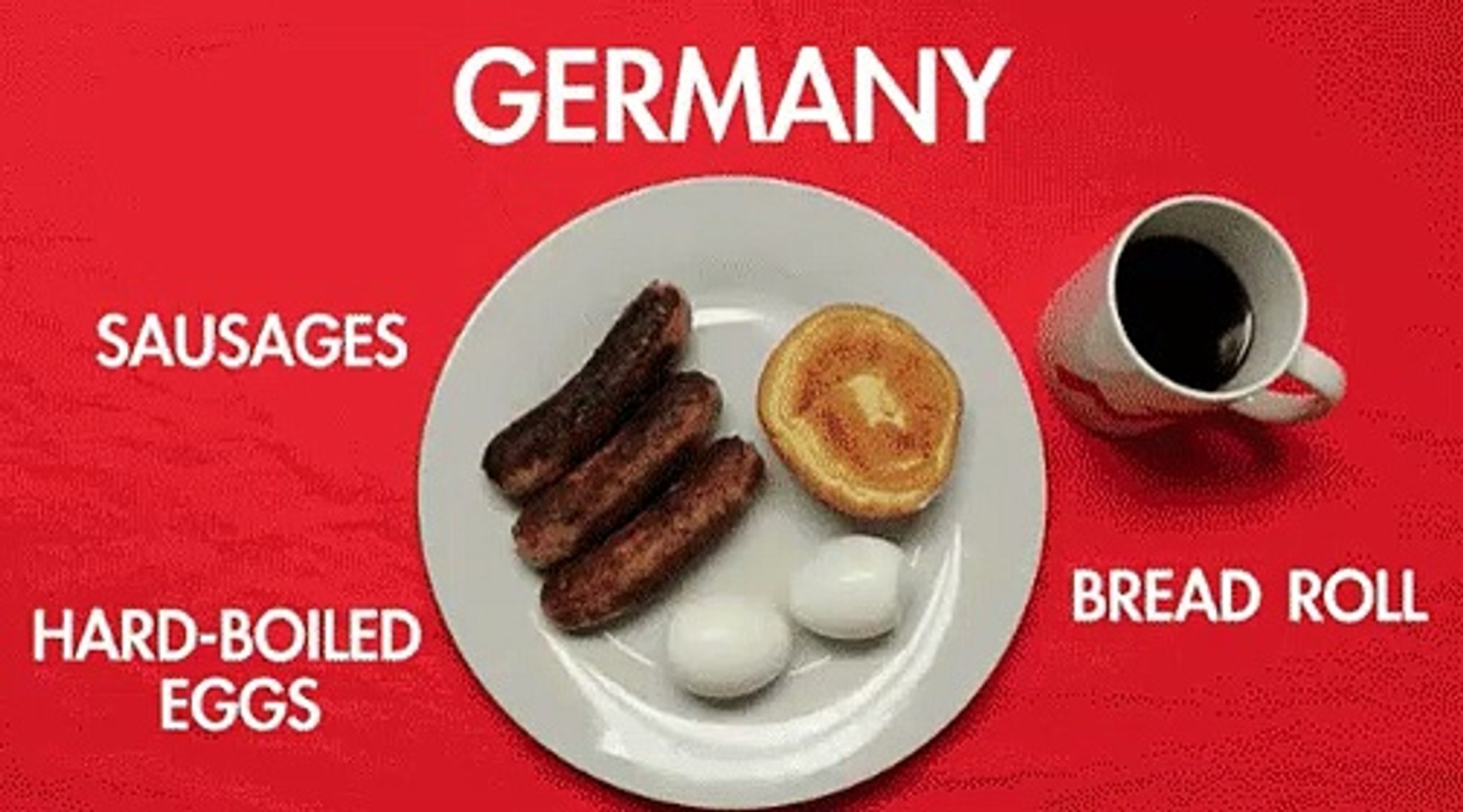 ⁣Breakfast around the world