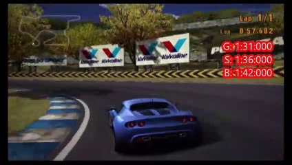 Gran Turismo Concept 2002 Tokyo-Geneva - Course Licenses