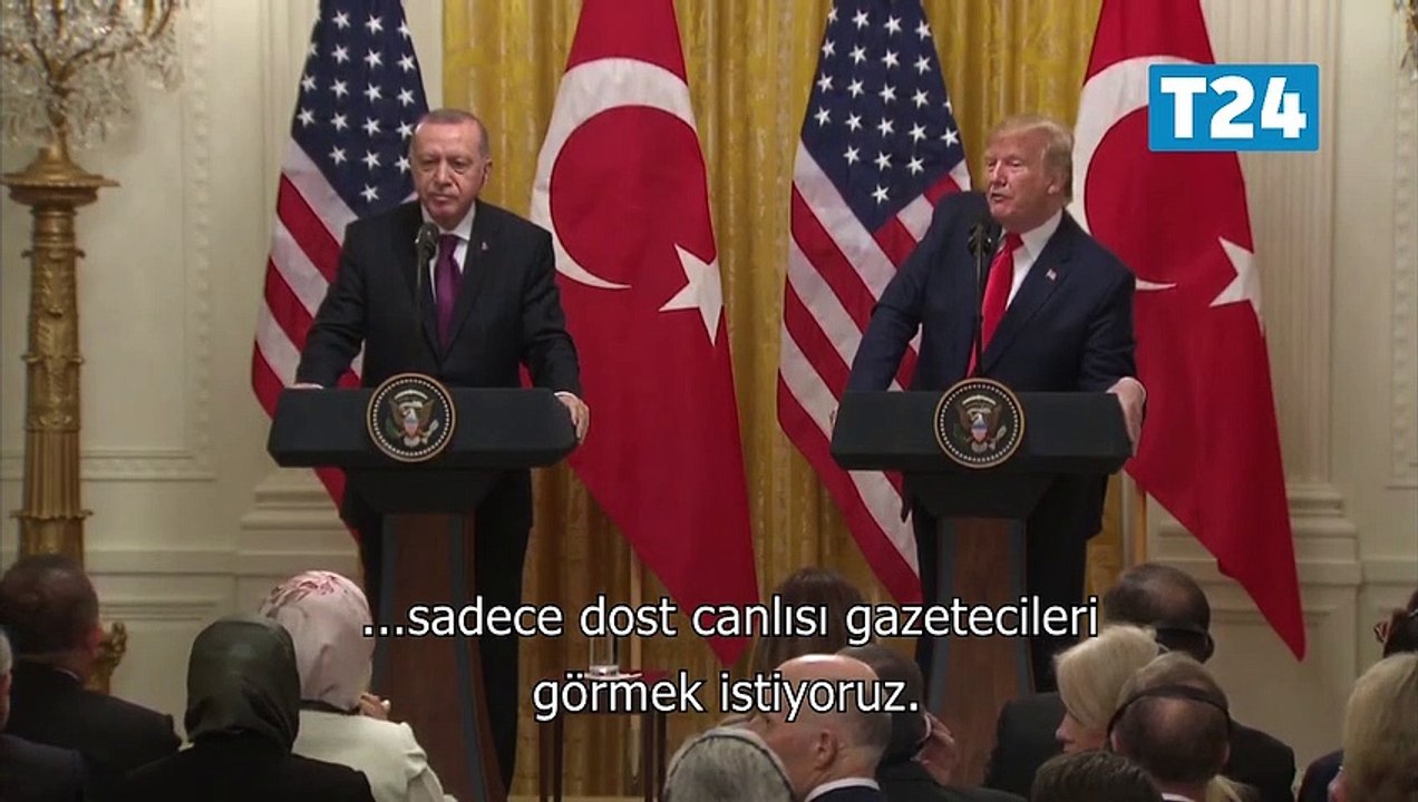 Trump'tan Sabah yazarı Hilal Kaplan'a: Haber yaptığına emin misin?
