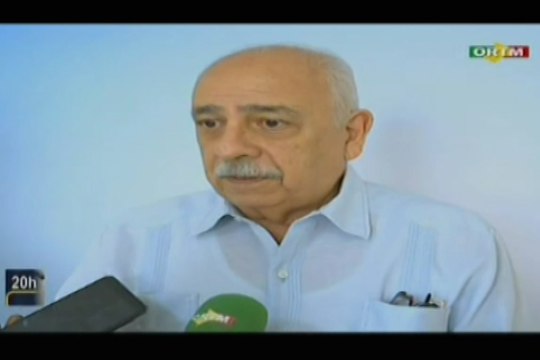 ORTM/Audience du premier Ministre avec l’Ambassadeur de cuba au Mali, Roberto DOMINIGUEZ à la Primature