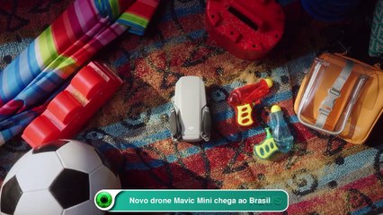 Novo drone Mavic Mini chega ao Brasil
