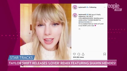 A 'Collaborashawn' to Remember! Taylor Swift and Shawn Mendes Release Remix of 'Lover'