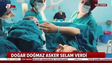 A Haber'den asker selamlı tuhaf haber