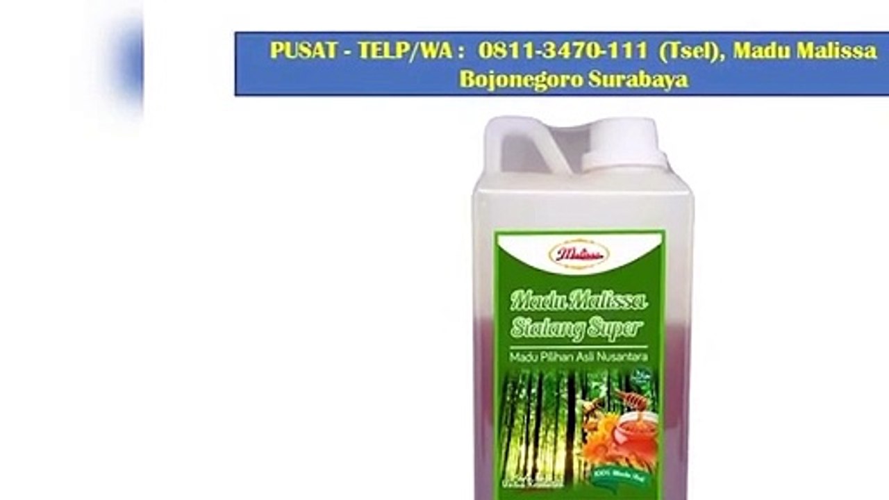 PUSAT - TELP/WA : 0811-3470-111 (Tsel), Madu Malissa Murni