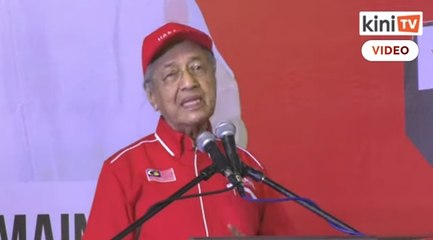 Dr M: Jangan tembak kaki sendiri kerana undi marah