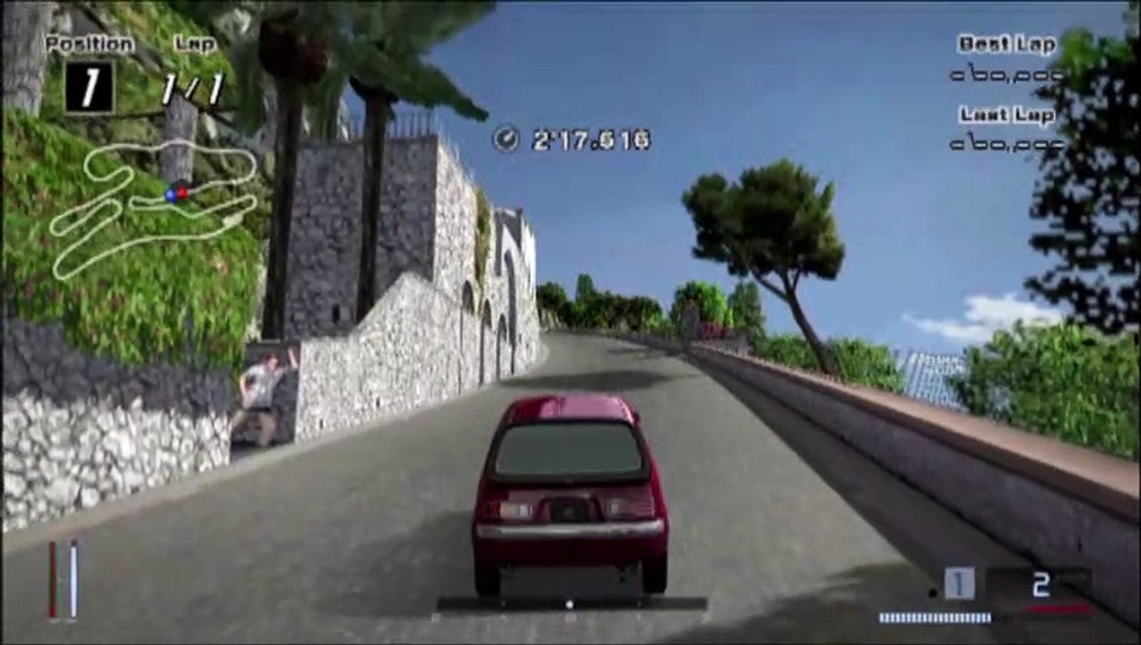 Gran Turismo 4 - Funny Moment - Santa's Little Helper