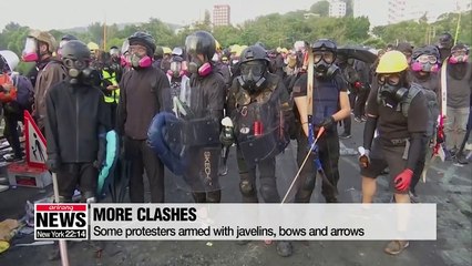 Hong Kong violence gets worse and China tells U.S. not to interfere