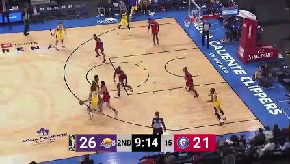 Devontae Cacok Posts 16 points & 11 rebounds vs. Agua Caliente Clippers