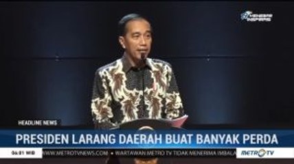 Presiden Larang Penjabat Daerah Lakukan Kunker untuk Membuat Perda
